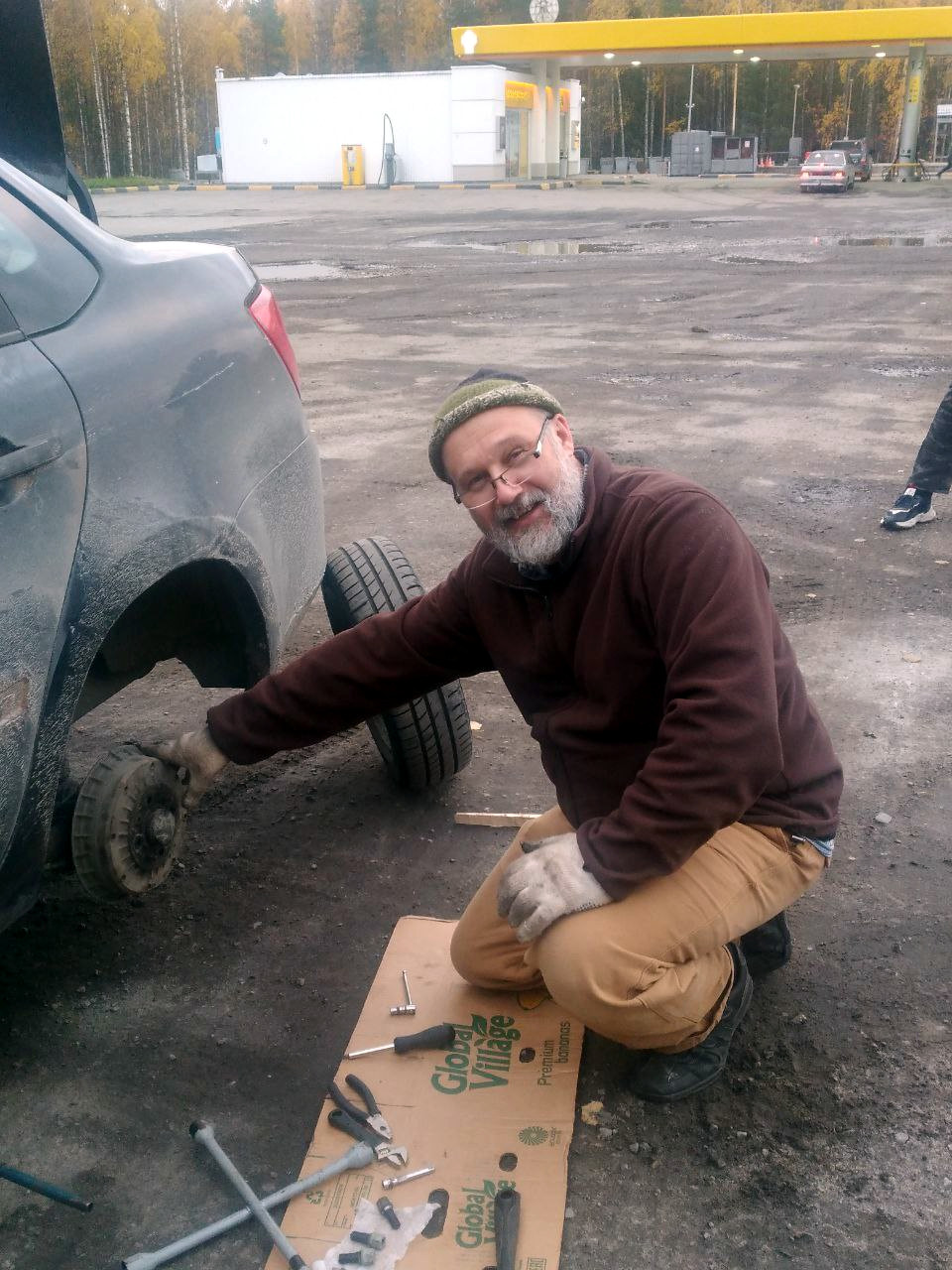ремонт авто в дороге